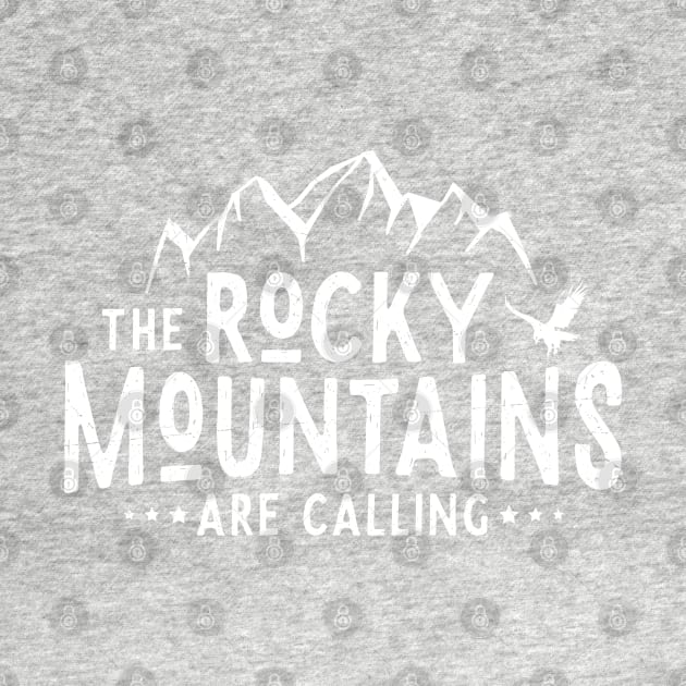 Rocky Mountains calling (white) by posay